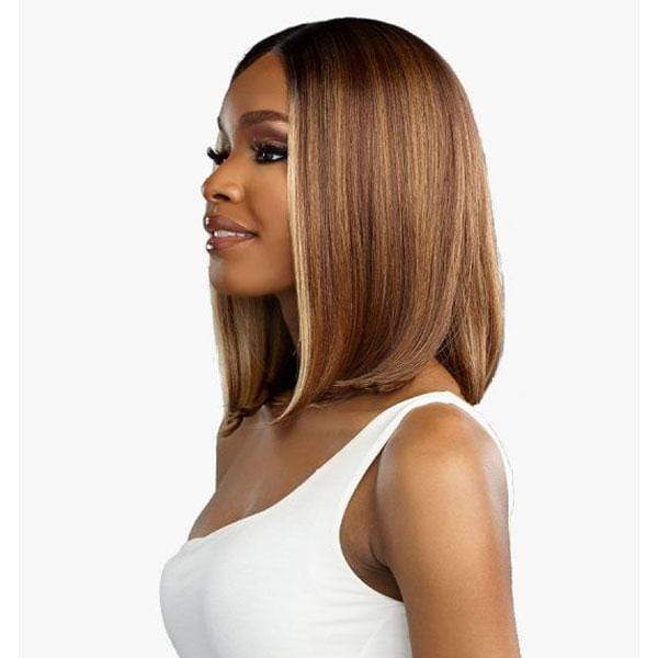Sensationnel Butta Human Hair Blend Lace Front Wig - BOB 12" - EgoWigs.com-1