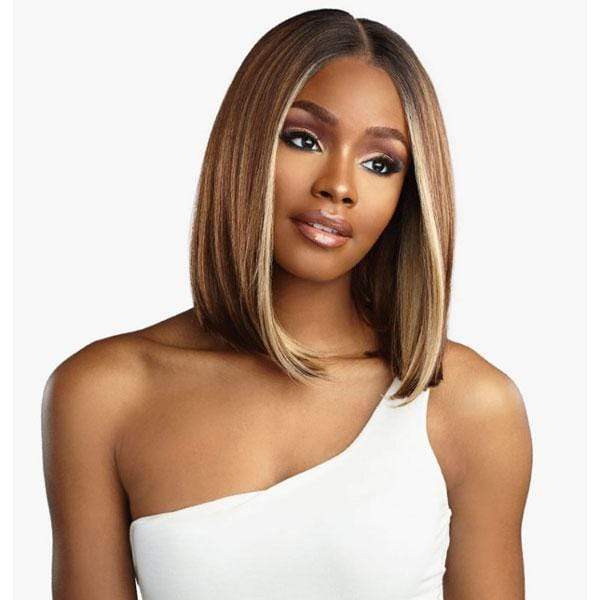 Sensationnel Butta Human Hair Blend Lace Front Wig - BOB 12" - EgoWigs.com-1