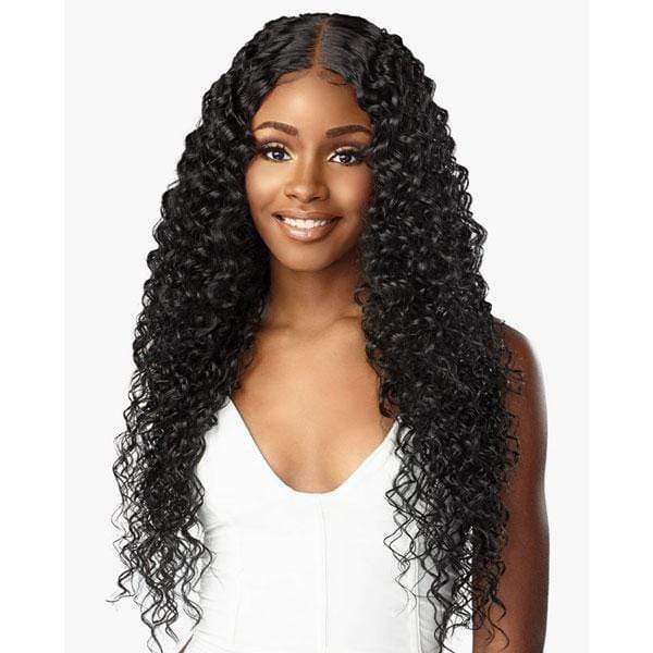 Sensationnel Butta Human Hair Blend Lace Front Wig - BOHEMIAN 28" - EgoWigs.com-1