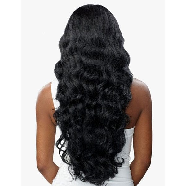 Sensationnel Human Hair Blend Lace Wigs Sensationnel Butta Human Hair Blend Lace Front Wig - CURLY BODY 26"