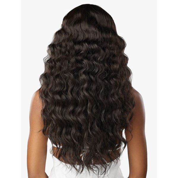 Sensationnel Human Hair Blend Lace Wigs Sensationnel Butta Human Hair Blend Lace Front Wig - HOLLYWOOD WAVE 26"