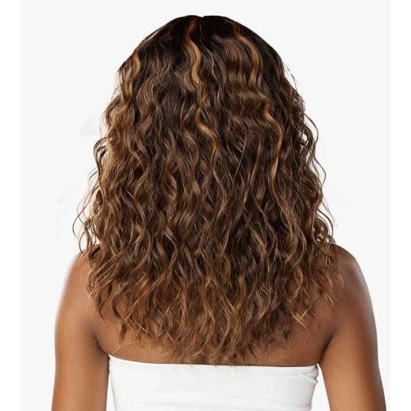 Sensationnel Human Hair Blend Lace Wigs Sensationnel Butta Human Hair Blend Lace Front Wig - LOOSE CURLY 18"
