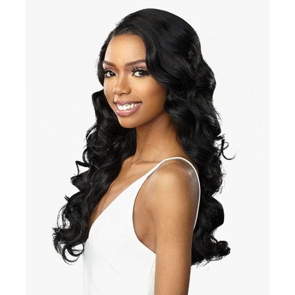 Sensationnel Human Hair Blend Lace Wigs Sensationnel Butta Human Hair Blend Lace Front Wig - LOOSE DEEP 24"