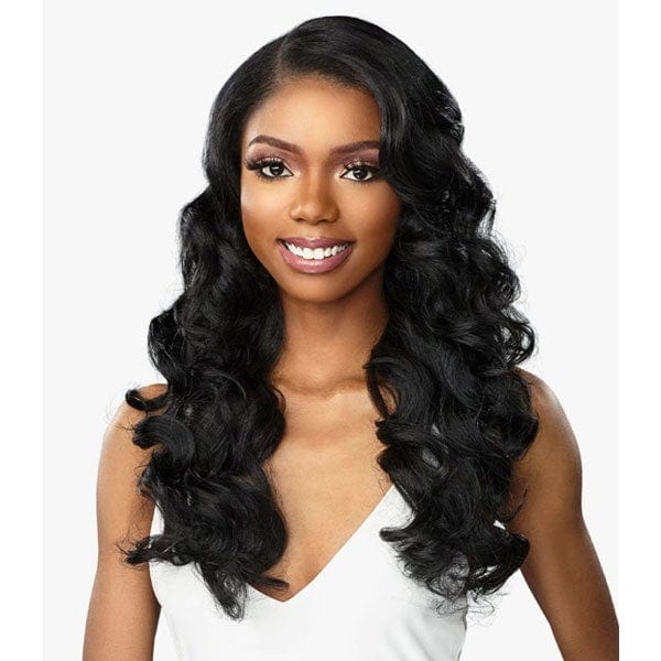 Sensationnel Human Hair Blend Lace Wigs Sensationnel Butta Human Hair Blend Lace Front Wig - LOOSE DEEP 24"