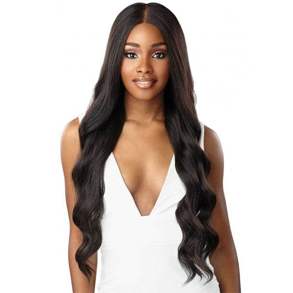 Sensationnel Human Hair Blend Lace Wigs Sensationnel Butta Human Hair Blend Lace Front Wig - LOOSE WAVE 30"