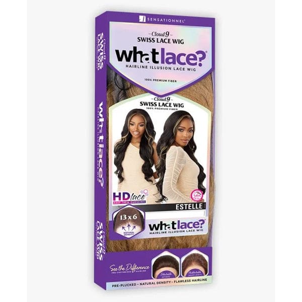 Sensationnel Human Hair Blend Lace Wigs Sensationnel Cloud9 What Lace Human Hair Blend 13x6 Frontal Lace Wig - ESTELLE