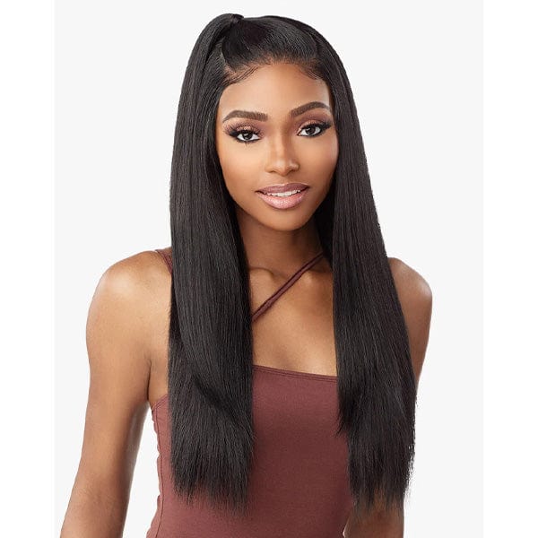 Sensationnel Human Hair Blend Lace Wigs Sensationnel Cloud9 What Lace Human Hair Blend 13x6 Frontal Lace Wig - MARIELLA 26″