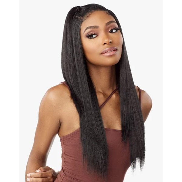 Sensationnel Human Hair Blend Lace Wigs Sensationnel Cloud9 What Lace Human Hair Blend 13x6 Frontal Lace Wig - MARIELLA 26″