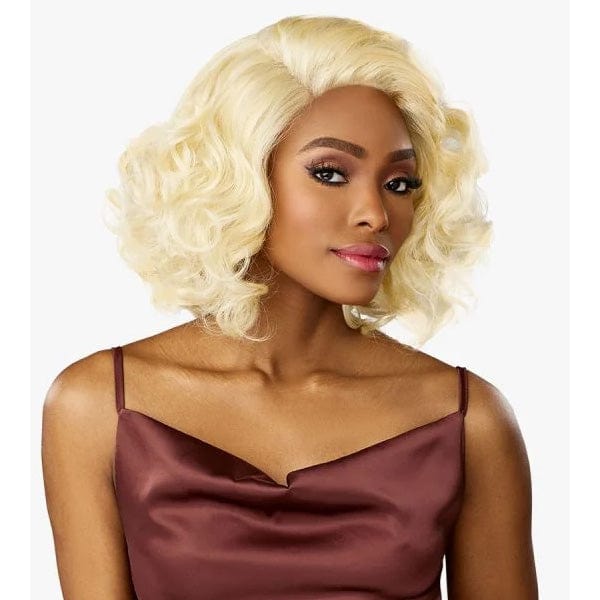Sensationnel Human Hair Blend Lace Wigs Sensationnel Cloud9 What Lace Human Hair Blend 13x6 Frontal Lace Wig - TALISA 12″