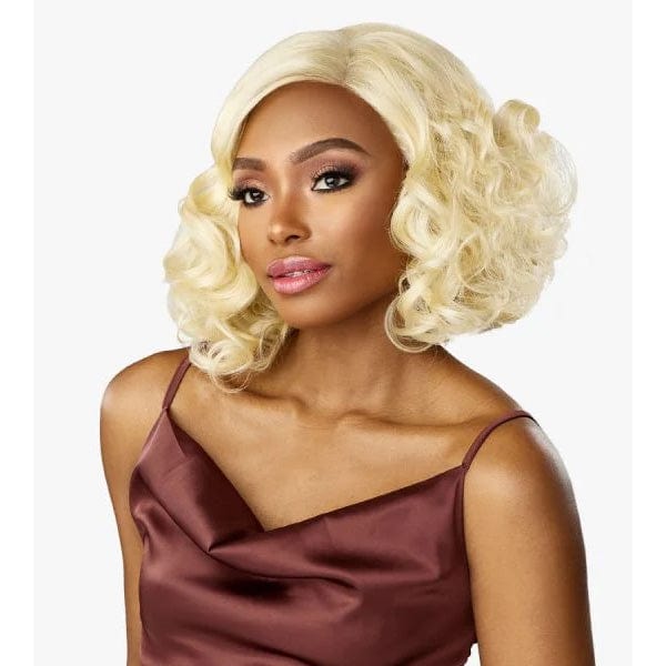Sensationnel Human Hair Blend Lace Wigs Sensationnel Cloud9 What Lace Human Hair Blend 13x6 Frontal Lace Wig - TALISA 12″