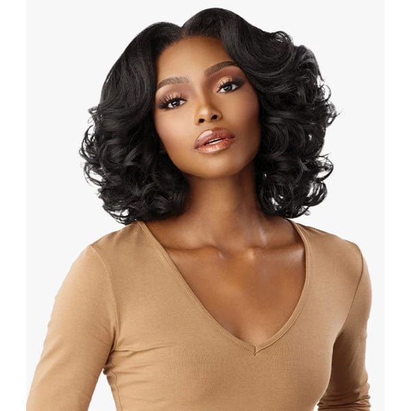 Sensationnel Kinky Edges Kinks & Co 13x6 HD Lace Front Wig - 13x6 KINKY BODY WAVE 14" - EgoWigs.com