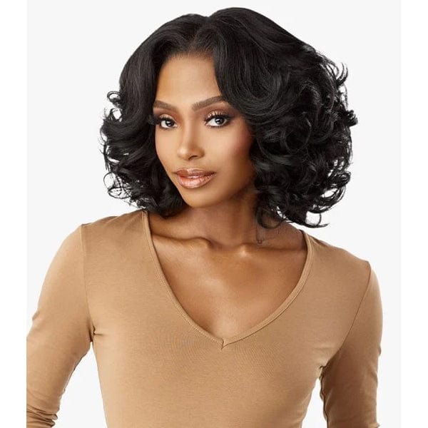 Sensationnel Kinky Edges Kinks & Co 13x6 HD Lace Front Wig - 13x6 KINKY BODY WAVE 14" - EgoWigs.com