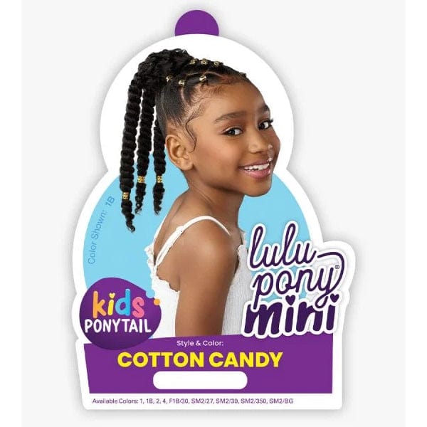 Sensationnel Ponytail Sensationnel Synthetic Lulu Pony - MINI COTTON CANDY