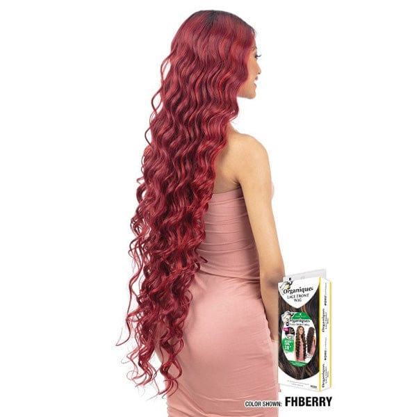 Shake N Go Frontal Lace Wigs Shake N Go Organique Synthetic Hair Lace Front Wig - ACCENT CURL 38"
