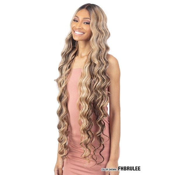 Shake N Go Frontal Lace Wigs Shake N Go Organique Synthetic Hair Lace Front Wig - ACCENT CURL 38"
