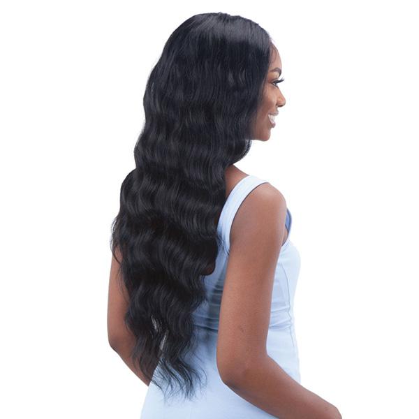 Shake N Go Organique Synthetic Lace Front Wig - HALO WAVE 28" - Clearance - EgoWigs.com-1