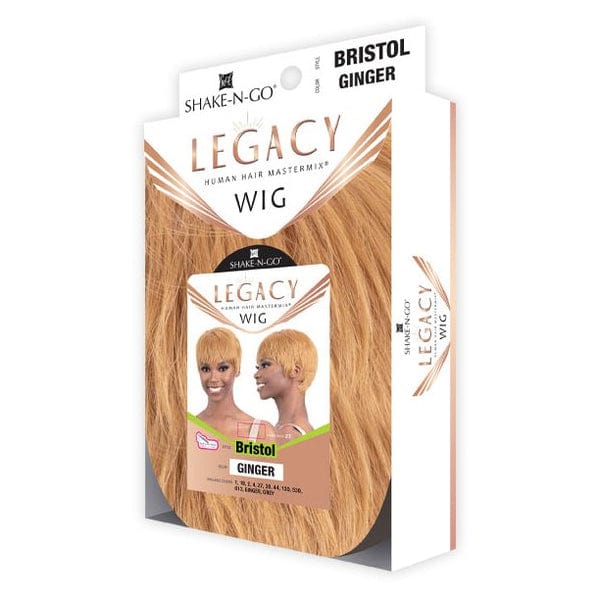 Shake N Go Legacy Human Hair Blend Lace Front Wig - BRISTOL - EgoWigs.com