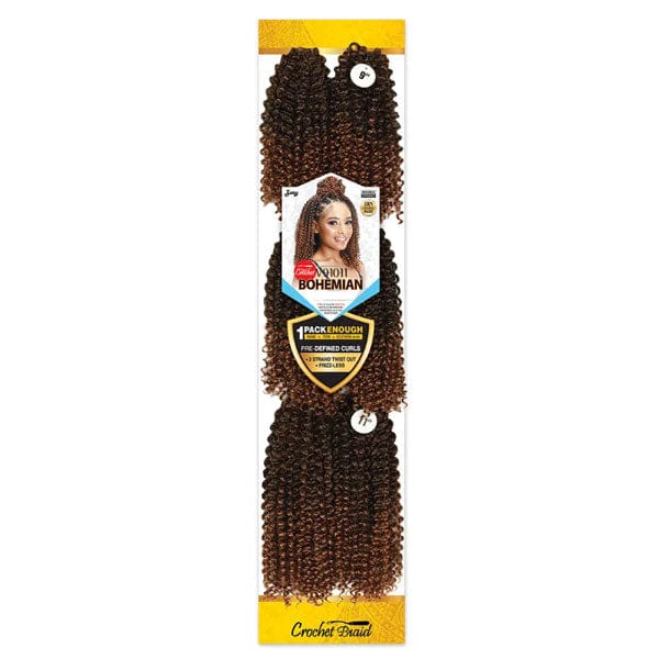 Zury Sis Synthetic Crochet Braid - V11 BOHEMIAN - EgoWigs.com-1 - BLACK