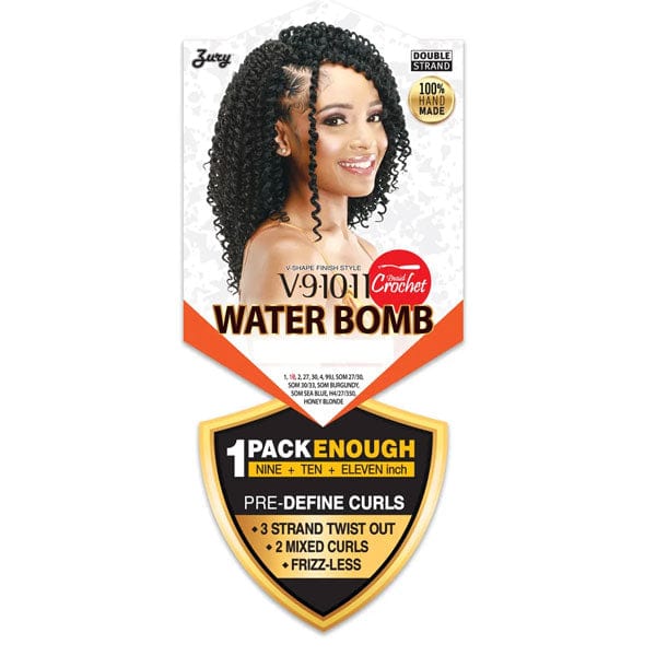 Zury Crochet Braid Zury Sis Synthetic Crochet Braid - V11 WATER BOMB