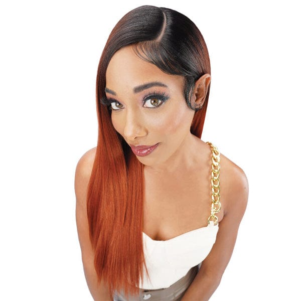 Zury Frontal Lace Wigs Zury Sis Synthetic Hair Chunky HD Lace Front Wig - FAYOLA